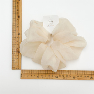 Coleteros Grandes de Chifón Personalizados al por Mayor, Coleteros de Colores Dulces, Accesorios para el Cabello Modernos para Mujer - Product Image 2
