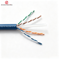 Câble réseau Cat6 à 8 conducteurs UTP FTP SFTP avec gaine LSZH/PVC, 0,5 mm 0,56 mm, 305 m, pour extérieur/intérieur, fourni par l'usine
