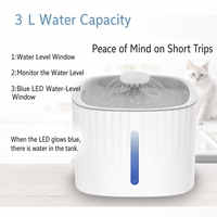 Nouvelle Fontaine à eau pour chat Wenzhou transfrontalière, à circulation automatique, fonctionnement silencieux, anti-éclaboussures, gamelle pour chien, fournitures pour animaux de compagnie