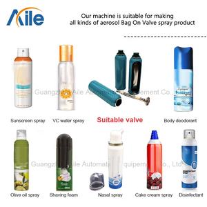 Aile máquina automática de solución salina <span class=keywords><strong>Aerosol</strong></span> bolsa de válvula de maquinaria de llenado olor destructor BOV Aeroso lFilling máquina - Product Image 5
