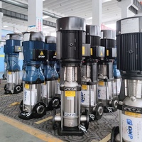 Pompa Air Listrik Sentrifugal Multistage Vertikal Stainless Steel Seri CNP CDLF20 50HZ