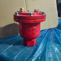 Vanne d'évacuation d'air automatique durable en fonte rouge DN25 pour hydrant de classe A et B, directement de l'usine