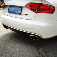 B8 PP ailerons de pare-chocs arrière Spoiler Wing Lip Splitter Diffuseur pour Audi S4 A4 2019-2012