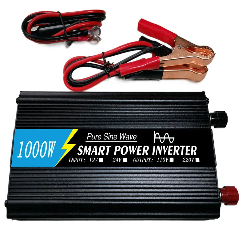 USA Local Stock 1000W Car Power Inverter 12V DC To 110V AC Converter With 3.1A Dual USB Car Charger