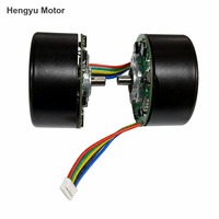 Moteur CC sans balais à rotor externe Hengyu BL5525W, montage à bride, 101,84 W, étanche, pour ventilateur respiratoire, pompe et équipement de massage