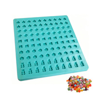 Équipement de production de bonbons en petites séries, machine de dépose de bonbons gélifiés de table, déposeur de chocolat gélifié de comptoir