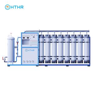 מערכת אולטרה-סינון תעשייתית, ציוד UF עם שטיפה אוטומטית 220V עם בקר PLC ומשאבה לחיסכון במים וטיפול מקדים RO - Product Image 2