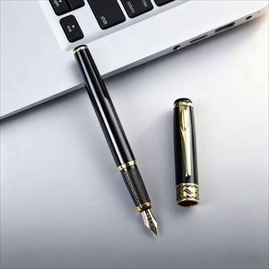 Hot-selling High-quality Custom Metal Fountain <b>Pen</b> Luxury Custom Logo 0.7mm Writing Diameter Calligraphy <b>Pen</b> Student Corporate - Product Image 2