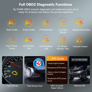 Outil de Diagnostic automobile de Scanner de moteur de voiture cghimal SC880 pour V olvo Penta - Product Image 4
