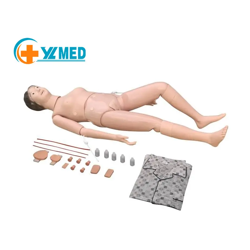 Yüksek kaliteli hemşire eğitim Doll (kadın) tıbbi eğitim için anatomik insan vücudu modeli manken erkek kukla modeli öğretim için