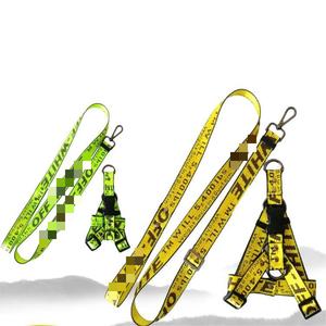 トップセール高級耐久性ナイロン犬ハーネス屋外ウォーキングペットカラーセット - Product Image 2