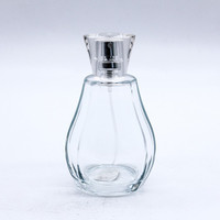 Flacon de parfum vide en verre premium 30ml 50ml, flacon unique à vis 200ml, emballage rond en verre
