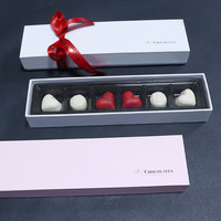 Bac à blister bonbon recyclable chocolat doux dattes emballage boîte-cadeau en papier boîtes rigides personnalisées carton quatre couleurs