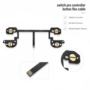Cable flexible de cinta NSLikey para el controlador Nintendo <span class=keywords><strong>Switch</strong></span> <span class=keywords><strong>Pro</strong></span>, cable flexible de cinta conductora para los botones R L ZR ZL - Product Image 2