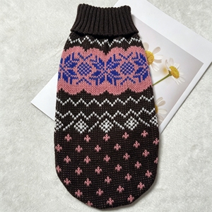 Suéteres de Lujo para Mascotas, Tejidos a Mano, 100% Acrílico, Abrigo para Perros y Gatos, Cálido para Invierno, Directo de Fábrica - Product Image 1