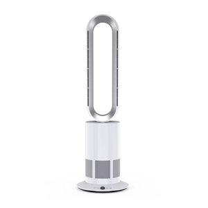 Ventilatore Senza Pale 2-in-1 Elettrico con Telecomando, Portatile, per Casa, in Plastica, PTC, con Maggiore Flusso d'Aria e Bassa Rumorosità, Funzione Raffreddamento e Riscaldamento - Product Image 1