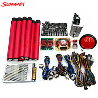 Jeux de défi de réaction rapide, jeu d'arcade métallique à monnayeur, Catch Stick Eye Fast Chips Quick Hands, Kit DIY de carte mère