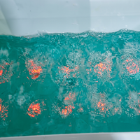 Baignoire de luxe à jupe, double extrémité, silencieuse, grand format d'angle avec jets de massage pour salle de bain principale