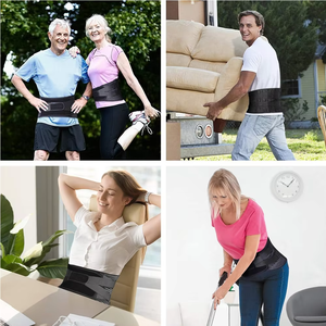 直販調整可能なウエストバックブレースサポートSciatica痛み緩和ブレース女性男性腰部サポート - Product Image 6