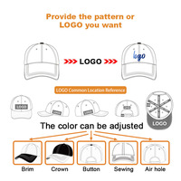 Gorra Snapback Personalizada de Alto Rendimiento, Talla XXL para Cabezas Grandes, Corte Láser de Precisión, Transpirable, de Secado Rápido, con Logotipo 3D, 6 Paneles, Gorra de Béisbol