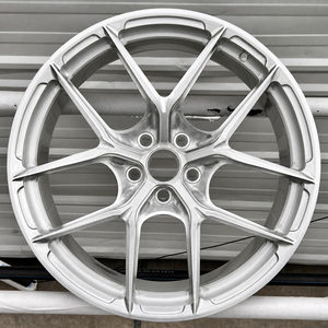 ล้ออัลลอยด์อะลูมิเนียมฟอร์จ LH 5x120 5x114.3 5x130 สำหรับรถยนต์เทสล่า โมเดล 3 โมเดล X มอเล็นฮอร์ร์ อาวดี้ ขนาด 19 20 21 22 นิ้ว ล้อฟอร์จแบบสั่งทำพิเศษ - Product Image 2