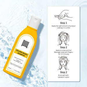 Champú mágico totalmente dorado Champú y acondicionador de disulfuro de selenio Etiqueta privada - Product Image 3