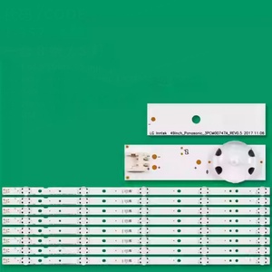 Retroiluminación LED para TV HX-NO.1227 LG Innotek 49 pulgadas-REV0.4 para TH-49D410H, 8 piezas/juego - Product Image 2