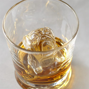 Wholesale Home Bar Party Large Craft 3D Big Dog Ice Cube Trays Mold for Whiskey Cocktails Bourbon - Product Image 2