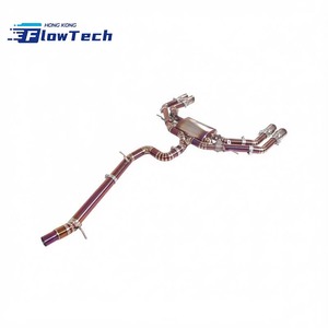 Titanium Catback Exhaust System for Audi S3 2.0T Performance Valved - Product Image 1
