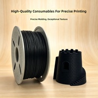 Filament PA6 GF renforcé de fibres de verre 10% nylon, faible rétrécissement, 1,75 mm, bobine de 1 kg pour imprimante 3D FDM