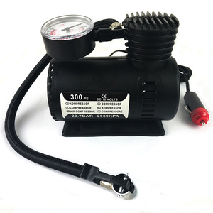 Pompe à air portable pour voiture QY 12V 300PSI avec manomètre pour gonflage des pneus - Product Image 2