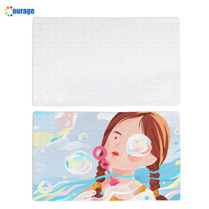 Puzzle blanc, taille A3, 300 pièces par puzzle à sublimation, blanc - Product Image 6