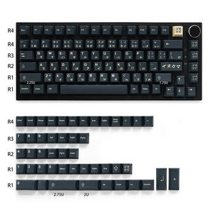 คีย์บอร์ด129สีเชอร์รี่ <span class=keywords><strong>gmk</strong></span> inukuma คีย์บอร์ดสีระเหิด PBT สำหรับคีย์บอร์ดแบบสวิตช์61/64/87/104/108 MX - Product Image 3