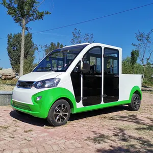 Small Pickup Truck Car Electric Green Color