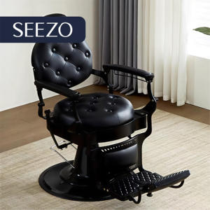 Chaise de Barbier Hydraulique Professionnelle 2026 pour Hommes, Réglable en Hauteur, Pivotante à 360 Degrés, Chaise de <span class=keywords><strong>Coiffure</strong></span> Moderne en Métal pour Salon - Product Image 1
