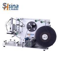 Machine d'étiquetage automatique de bouteilles rondes, applicateur d'étiquettes autocollantes pour détergent liquide, bouteilles en verre et en plastique