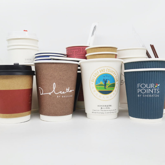 Single and Double Wall PE Coated Paper Cups for Raw Material for Tea and Coffee Packaging Paper Cup Manufacturing