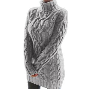 Nuovo Abito Autunno Inverno in Cotone Naturale Traspirante, Vestibilità Ampia, Maniche Lunghe, Spesso, per Donna - Product Image 2
