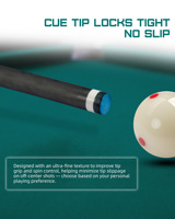 Juego de Tizas de Billar KONLLEN Multicolor, Modelo Pro Nano, con Soporte Magnético de Cuero, Accesorios Profesionales para Billar y Snooker