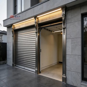 <span class=keywords><strong>Porte</strong></span> <span class=keywords><strong>de</strong></span> sécurité commerciale robuste en acier inoxydable, résistante au vent et à l'eau, <span class=keywords><strong>avec</strong></span> système <span class=keywords><strong>de</strong></span> fermeture à enroulement - Product Image 3