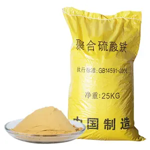 Polyferric sulfate water treatment chemicals PFS high efficiency phosphorus remover flocculant