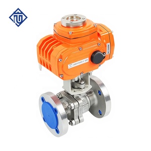 Válvula de Cierre de Bola con Brida Antideflagrante de Acero Inoxidable para Petróleo y Gas Q941F-16P Ex Fabricada con Acero Inoxidable CF8 (304) de Alta Calidad - Product Image 4