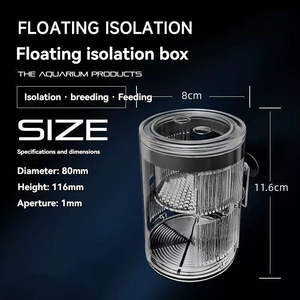 Caja de Aislamiento Moderna de Plástico para Peceras, Caja Multifuncional Suspendida para Incubación, Cría y Crianza de Peces Payaso, Peces Dorados y Guppys - Product Image 2
