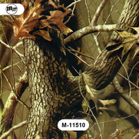 Film hydrographique camouflage style Real Tree Wilderness, film PVA soluble dans l'eau pour accessoires de chasse et fournitures de plein air