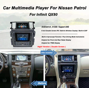 Nhà Máy Giá Xe <span class=keywords><strong>GPS</strong></span> điện tử Android 13 Màn hình Car DVD đài phát thanh Player cho Nissan tuần tra y61 Y62 2010-2020 IPS màn hình - Product Image 3