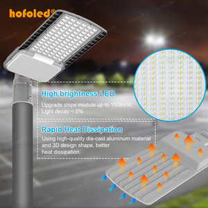 Lampadaire Commercial 100W 150W 200W, Lampe de Route Extérieure Étanche IP66, <span class=keywords><strong>Éclairage</strong></span> LED pour Autoroute et Parking - Product Image 5