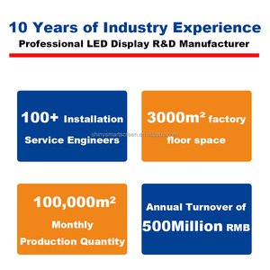 Nhà máy cung cấp tùy chỉnh độ nét cao đầy đủ màu sắc trong nhà LED hiển thị linh hoạt LED màn hình chống thấm nước cho quầy tiếp tân - Product Image 5
