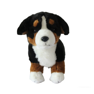 โรงงาน CE CPC รับผลิตแบบ OEM ODM ของเล่นตุ๊กตาสุนัขพันธุ์เซนต์เบอร์นาร์ดแบบตั้งได้ สมจริง นุ่มนิ่ม  แบบสั่งทำได้ - Product Image 3