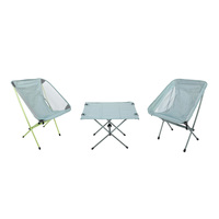 Nouvelle Arrivée Chaise Lune Pliante Moderne Légère et Portable en Alliage d'Aluminium pour Camping en Plein Air et Parc, Ensemble de Mobilier de Plage