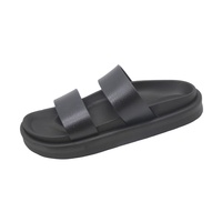 HEVA sandales de plage d'été en PVC pour femmes très vendues avec logo personnalisé pantoufles à glisser sandales épaisses pour femmes